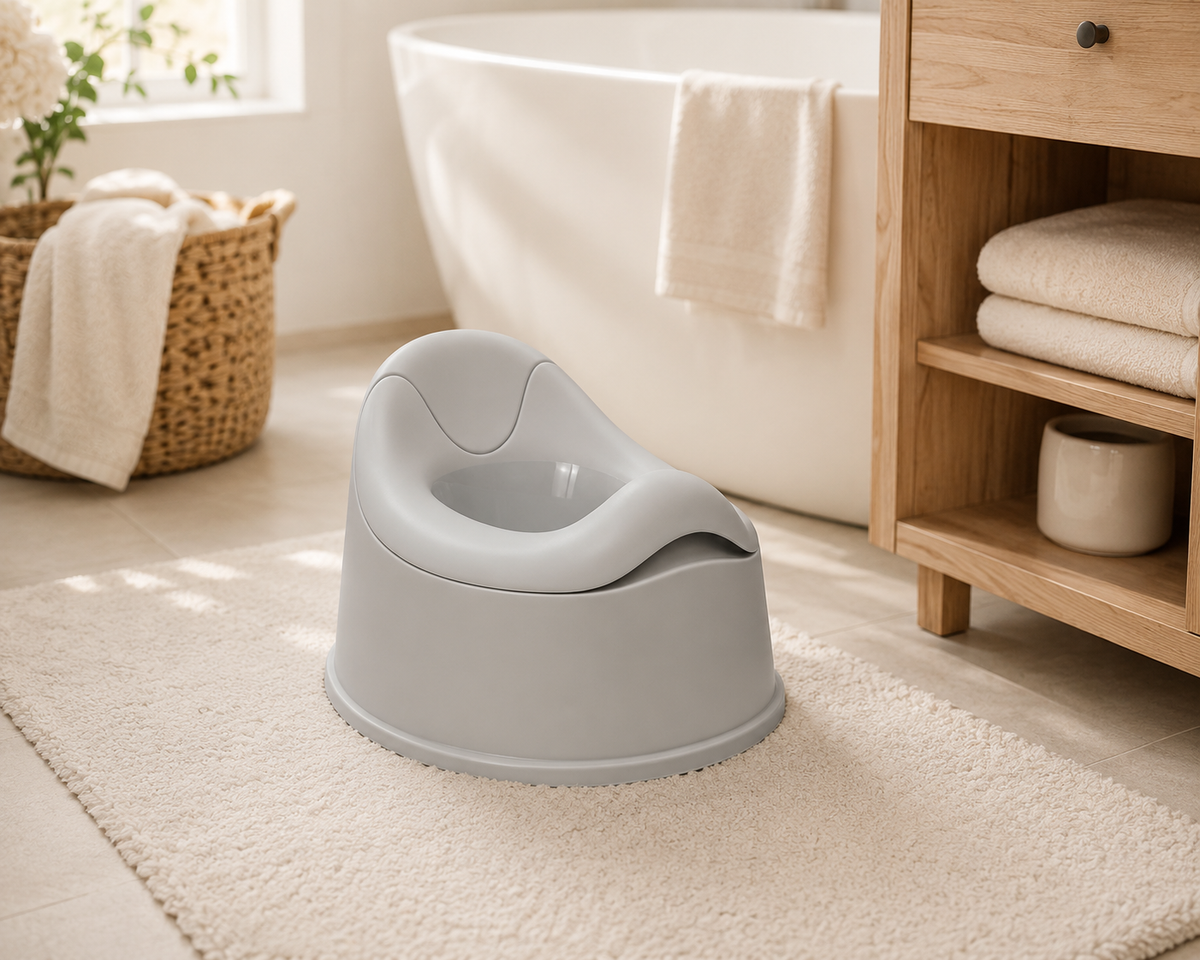 Ergonomic Baby Potty Chair lifestyle