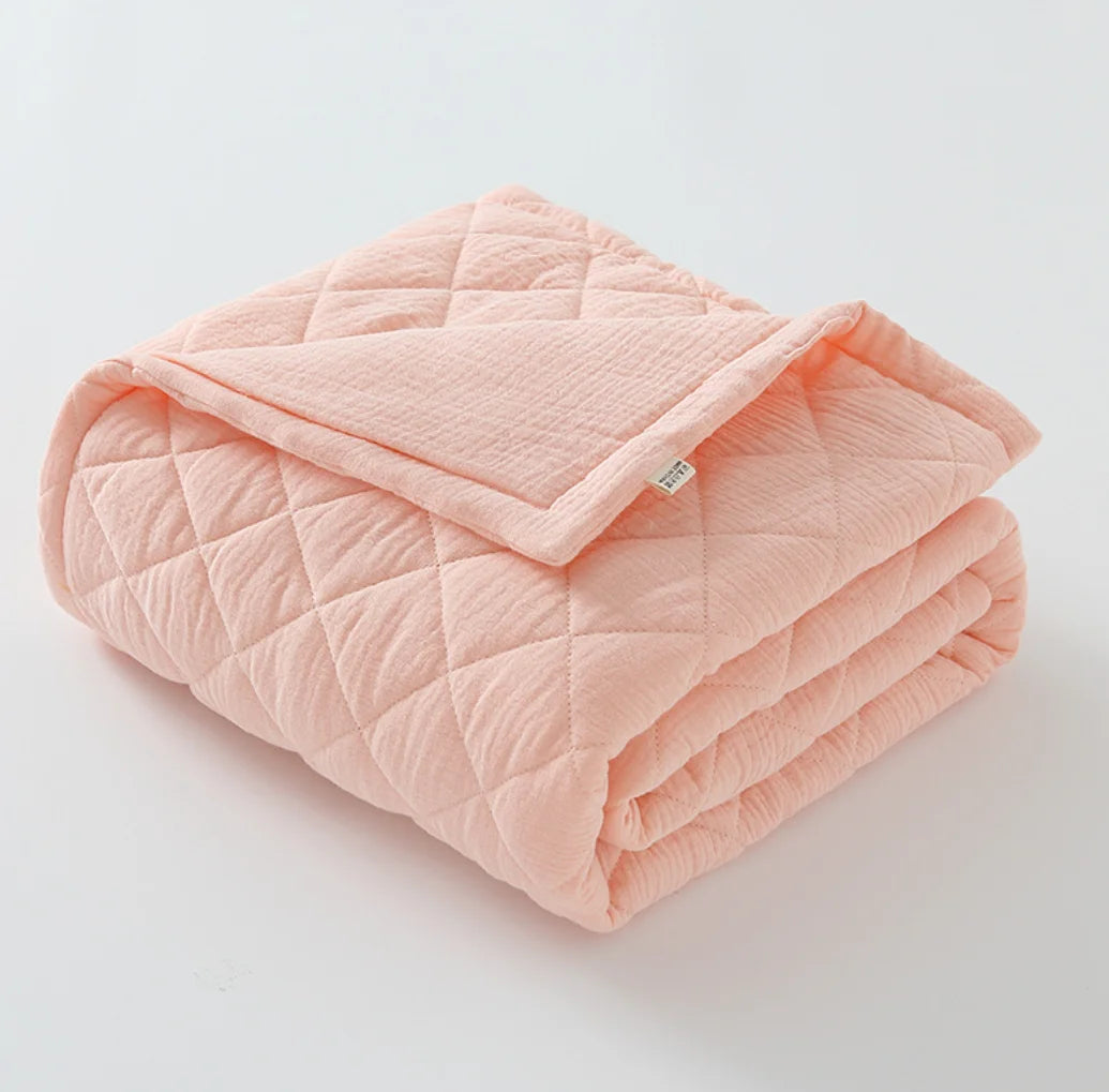 Padded Muslin Baby Quilt – 100% Cotton