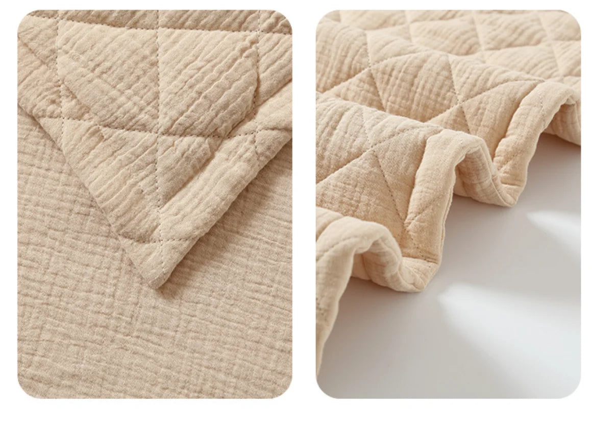 Padded Muslin Baby Quilt – 100% Cotton
