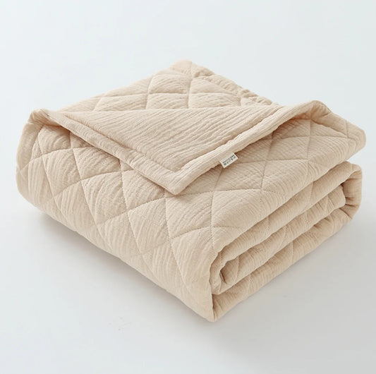 Padded Muslin Baby Quilt – 100% Cotton