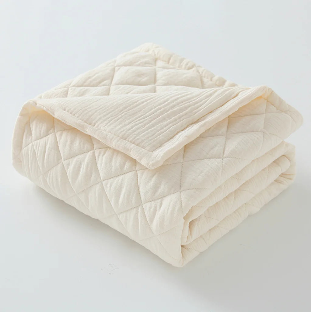 Padded Muslin Baby Quilt – 100% Cotton