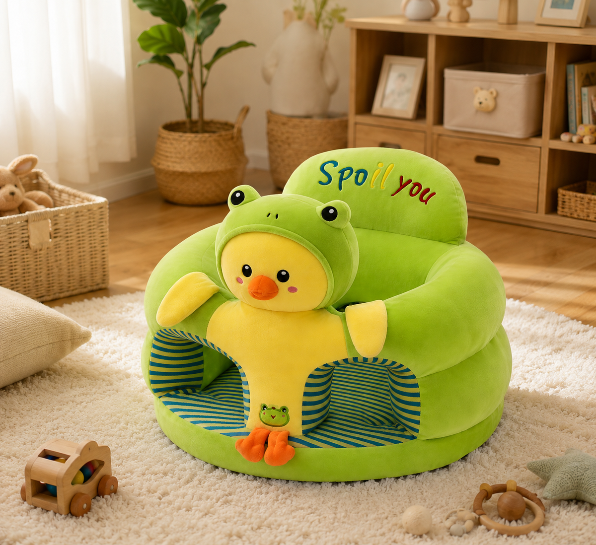 Animal Baby Sit-Me-Up Floor Seat lifestyle