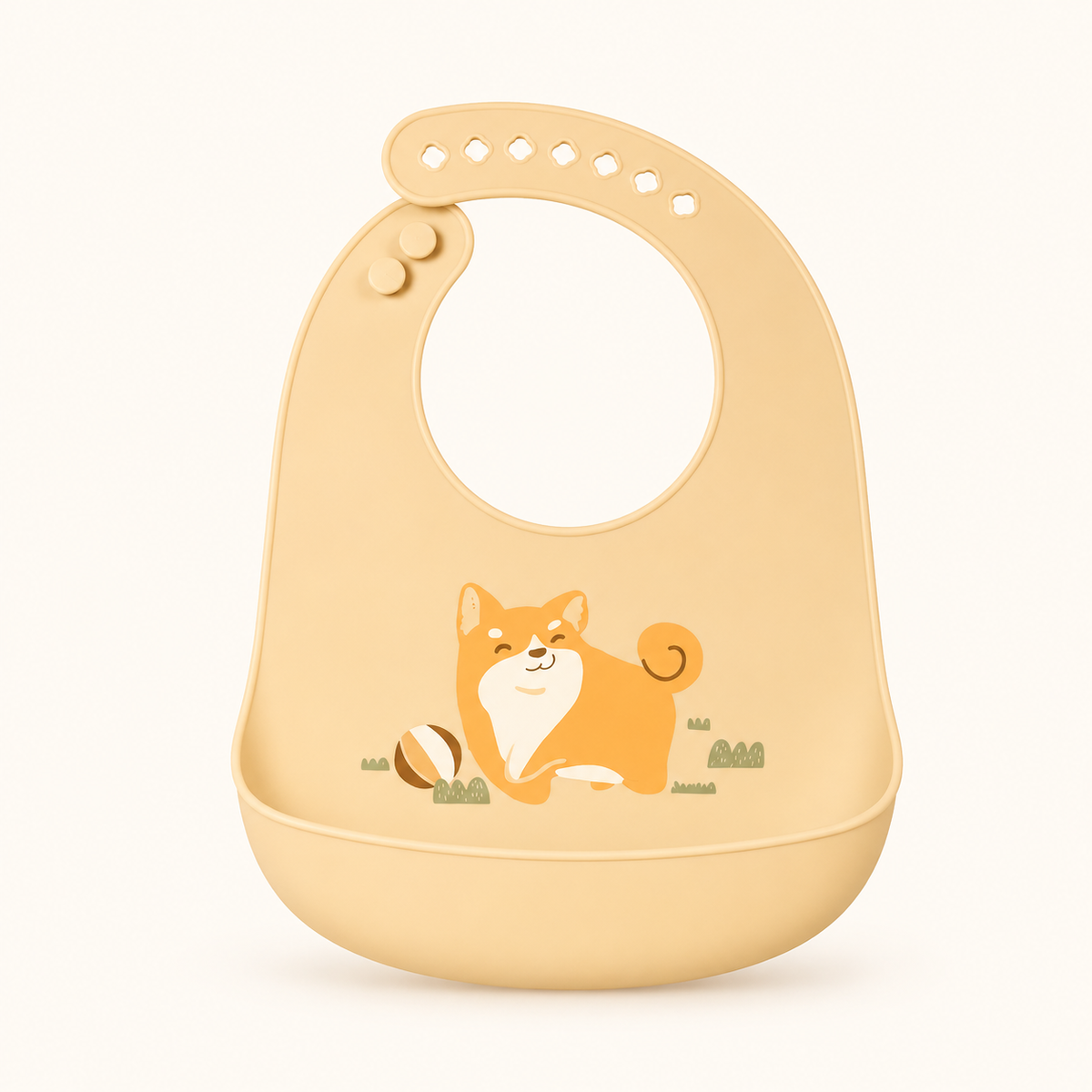 Silicone Baby Bibs – Animal Print