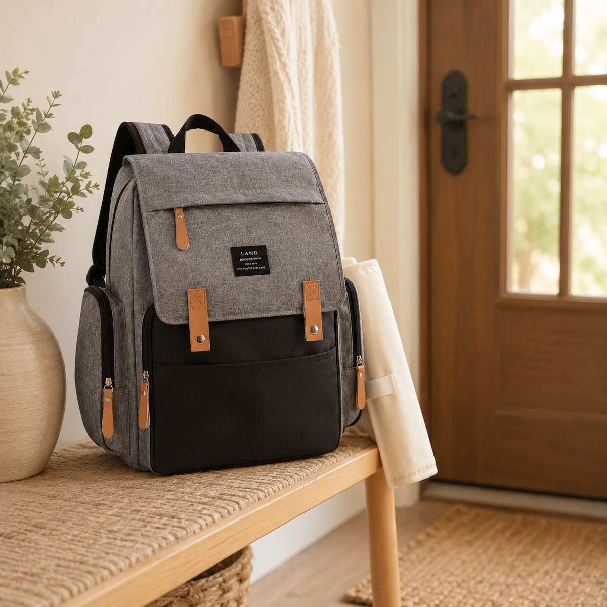 Diaper Bag Backpack Set lifestyle