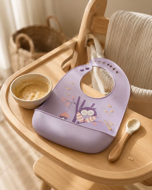 Silicone Baby Bibs lifestyle