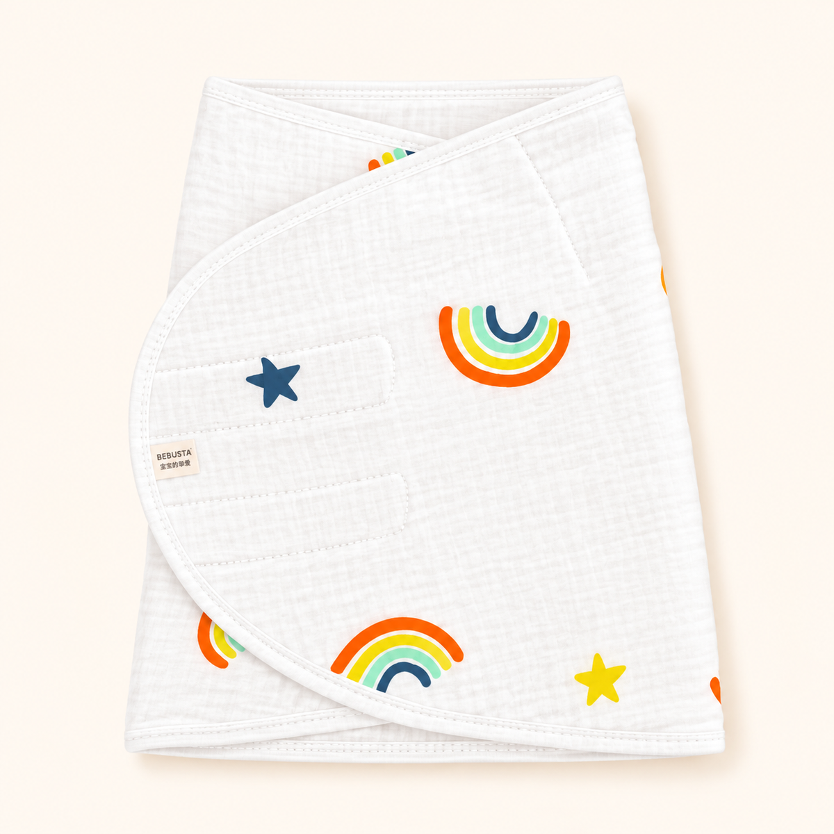 Anti-Startle Newborn Swaddle Wrap (0–6 Months)